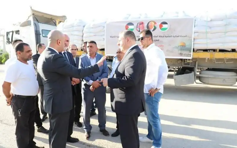 الأردن تقدم 15 ألف طن حبوب