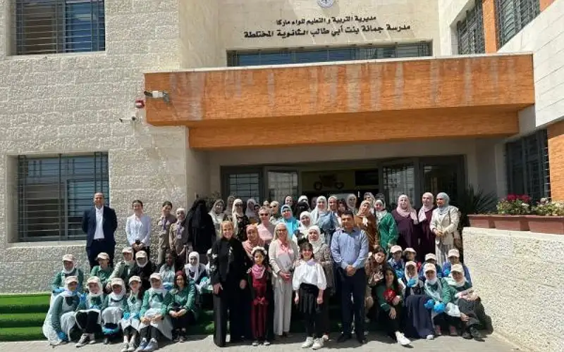 تربية لواء ماركا تستقبل وفدا من