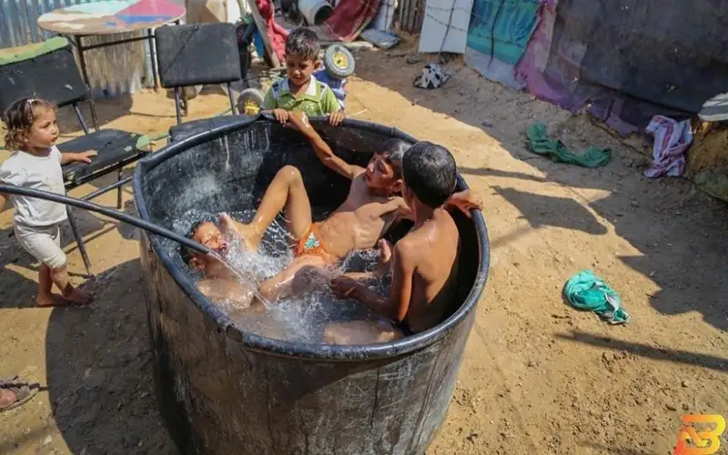 الأونروا: طفلان توفيا بسبب موجة الحر
