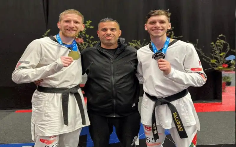 ميداليتان لمنتخب التايكواندو في بطولة كأس