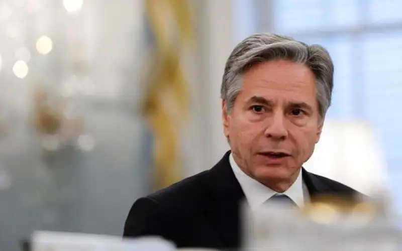 بلينكن: أول قافلة مساعدات مباشرة من