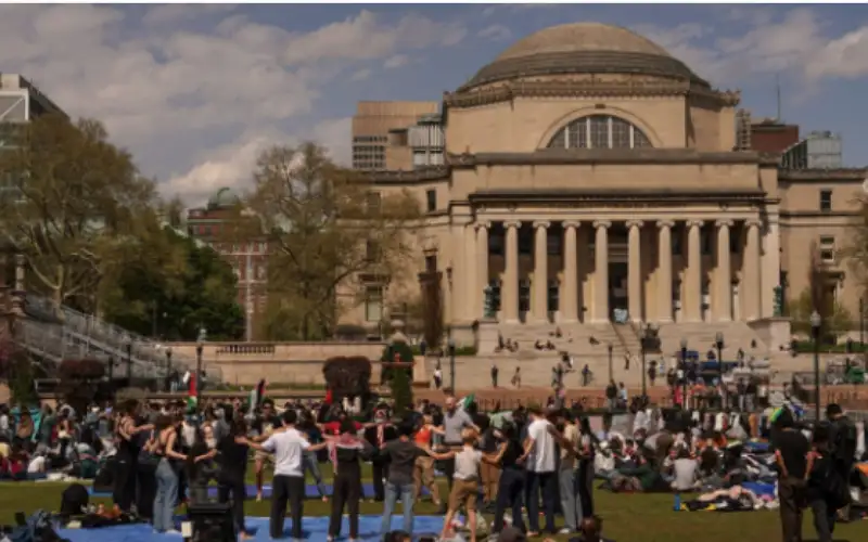 البيت الأبيض يهاجم احتجاجات طلبة جامعة