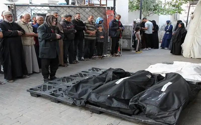 22 شهيدا بينهم 8 أطفال إثر