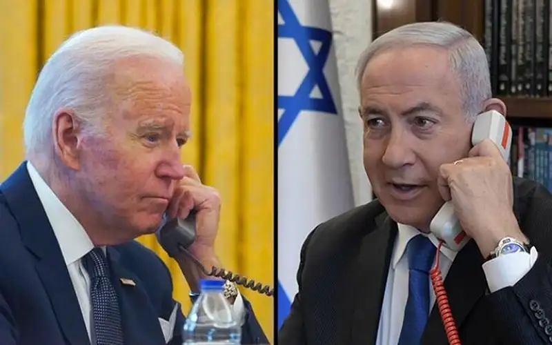 بايدن بحث مع نتنياهو اجتياح رفح