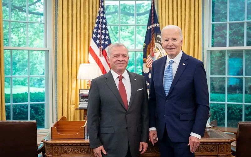 الملك لبايدن: على المجتمع الدولي التحرك