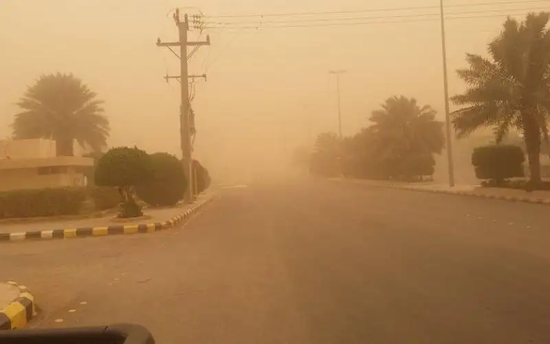 أجواء دافئة ومغبرة في أغلب المناطق