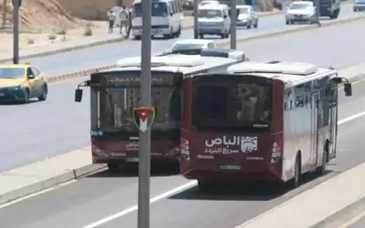 تشغيل مشروع الباص السريع بين عمان