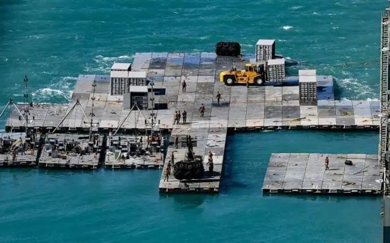 البنتاغون: خلال أيام سيعمل الممر البحري