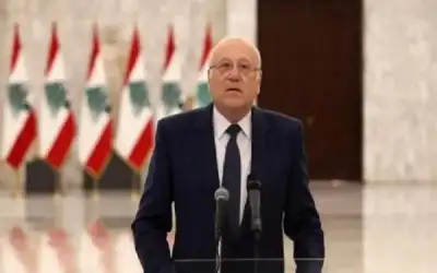 ميقاتي: أزمة النزوح السوري في لبنان