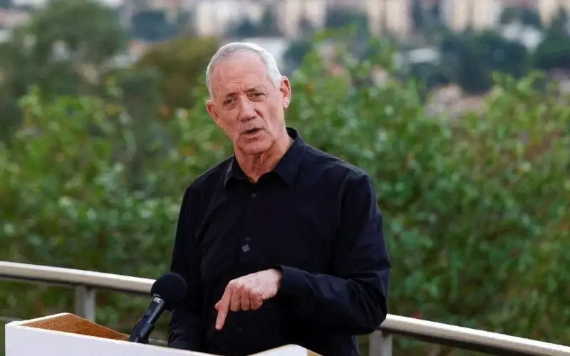 جانتس يدعم معارضة غالانت سيطرة إسرائيل