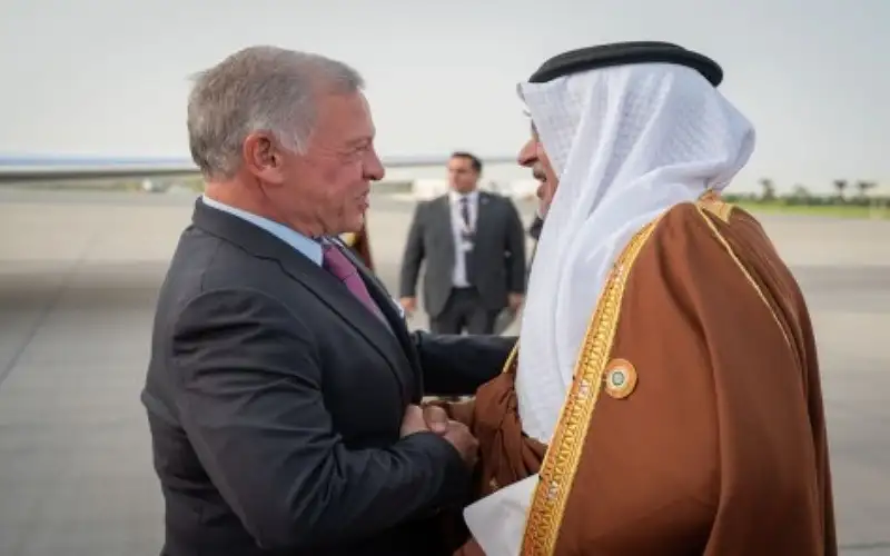 الملك يترأس وفد الأردن المشارك في