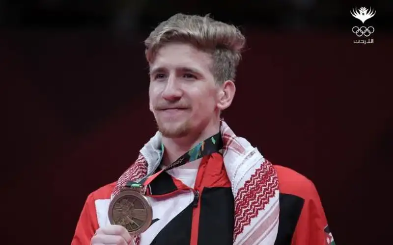 الشرباتي يحرز برونزية آسيا للتايكواندو