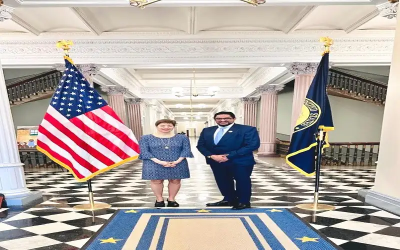 مباحثات في البيت الابيض بين الأمين