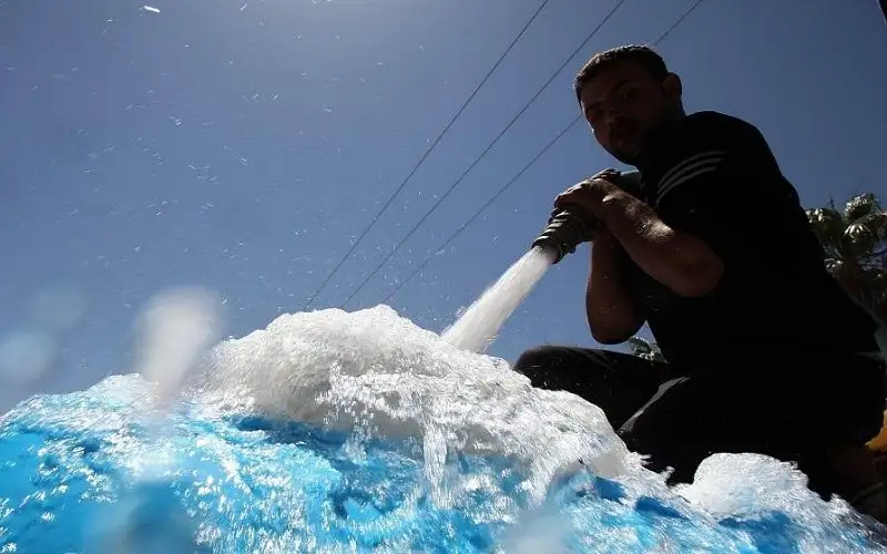 تدشين محطة ضخ الواحة بعمان