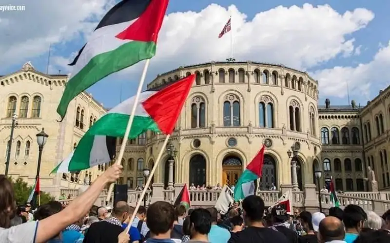 النرويج تعترف رسميا بدولة فلسطين