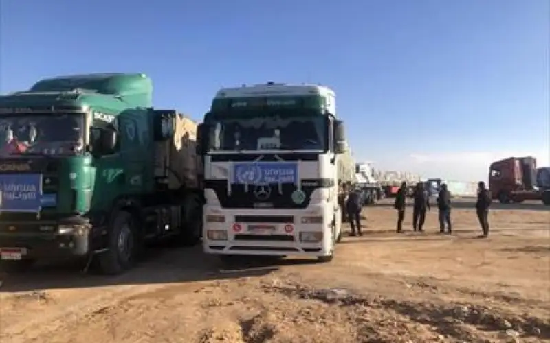 تعليق توزيع المواد الغذائية في غزة