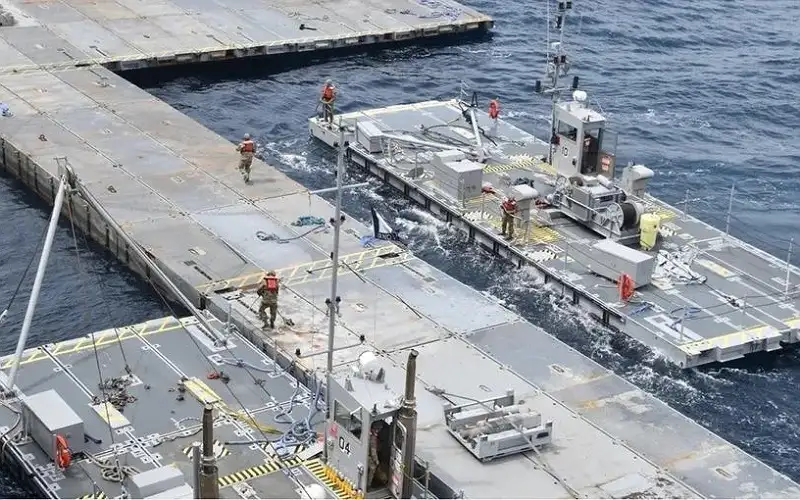 إصابة جنديين أمريكيين في ميناء غزة