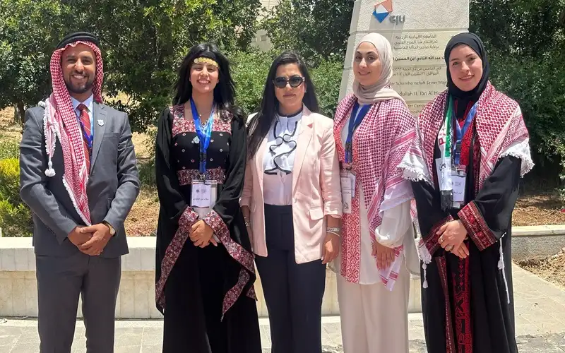 جامعة عمان الأهلية تختتم مشاركتها في