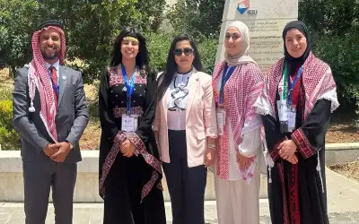 جامعة عمان الأهلية تختتم مشاركتها في