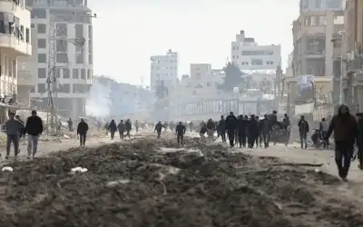 لندن: مشاهد مؤلمة إثر القصف الجوي