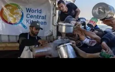 المطبخ المركزي العالمي يعلق عملياته في