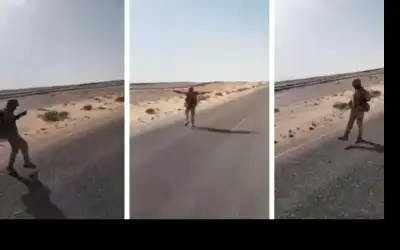 تفاعل واسع مع جندي مصري في