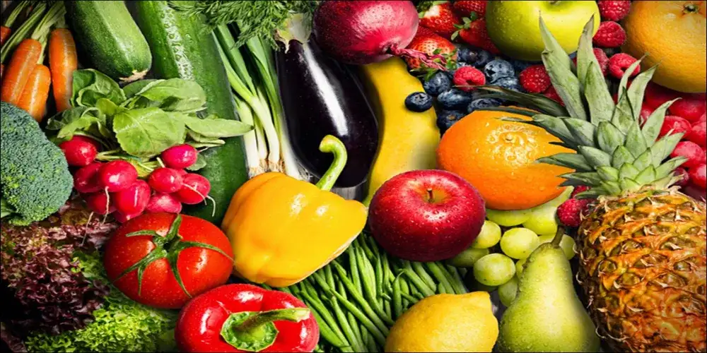 3762 طنا من الخضار والفواكه والورقيات