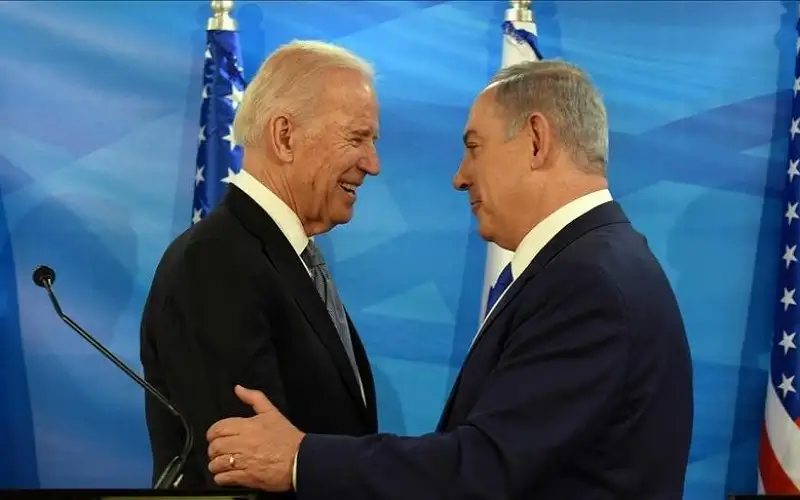 مقربون من نتنياهو: خطاب بايدن كان