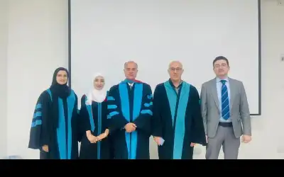 الماجستير في الصيدلة للطالبة هبه زياد