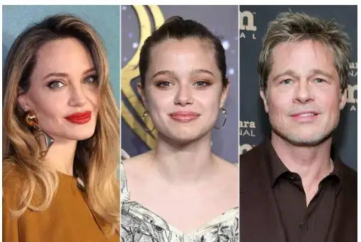 ابنة أنجلينا جولي وبراد بيت تقدم