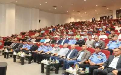 اللواء المعايطة يودع بعثة الأمن العام