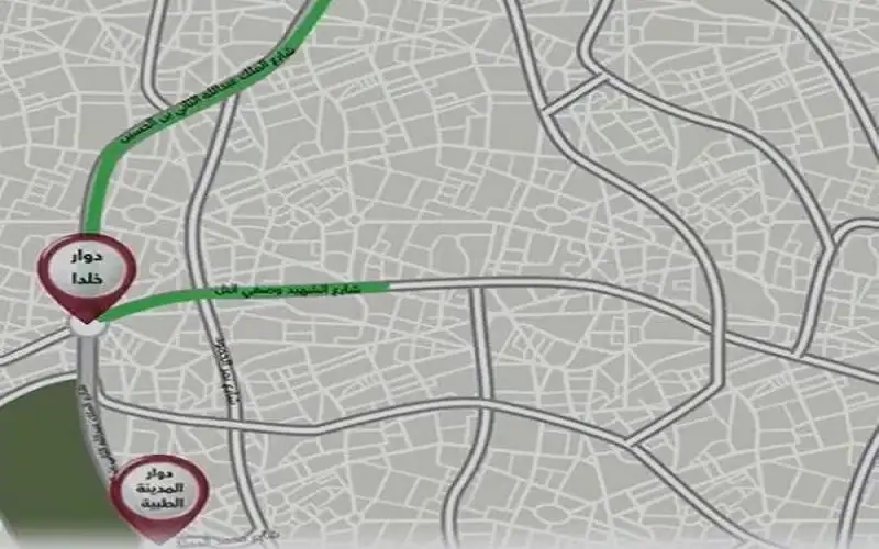 السير تعلن تفاصيل الإغلاقات والتحويلات المرورية