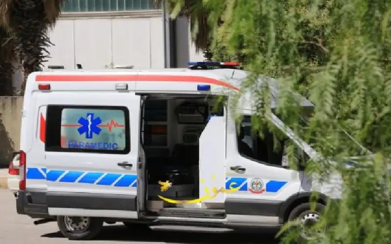 6 اصابات بحادث تصادم مركبتين في