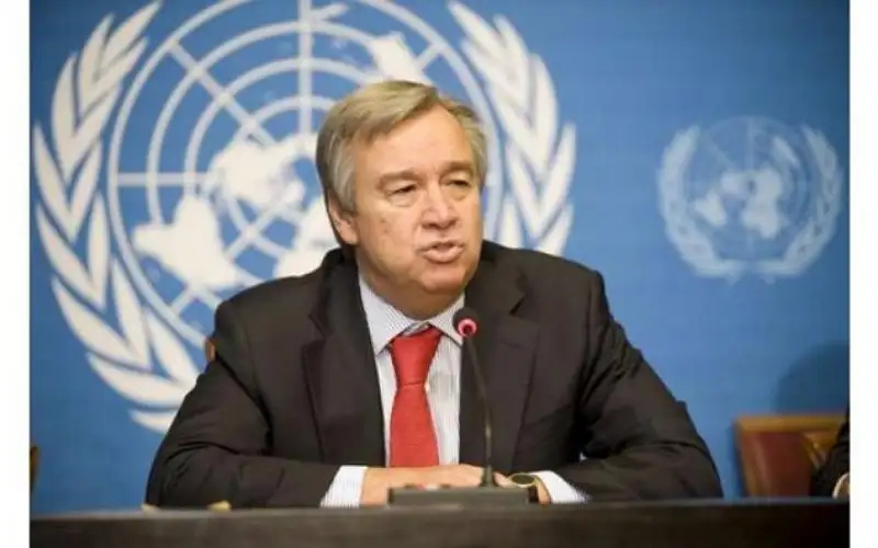 الأمين العام للأمم المتحدة يصل عمان