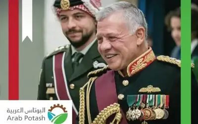 البوتاس العربية تهنىء قائد البلاد باليوبيل