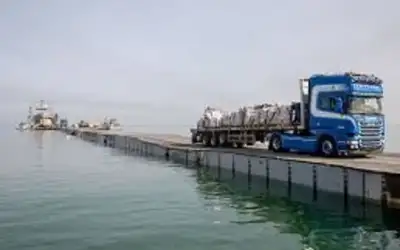 الجيش الأميركي يستأنف إيصال المساعدات عبر