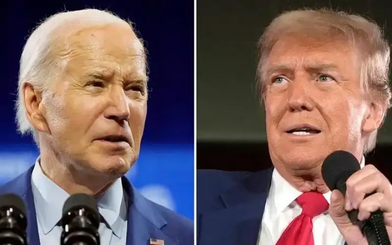 ترامب يتقدم بفارق ضئيل على بايدن