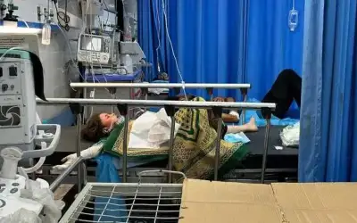 محطة الأكسجين الوحيدة بغزة على وشك