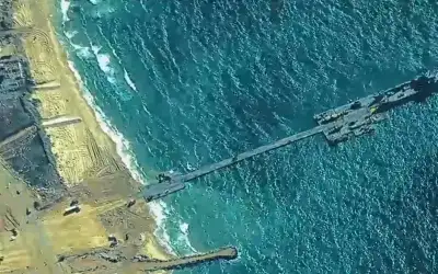 الأمم المتحدة تعلق عملياتها عبر الرصيف