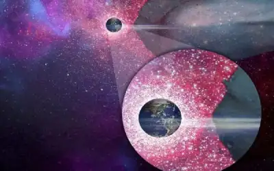 سحابة تؤثر على الأرض
