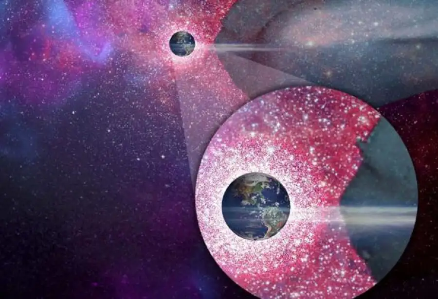 سحابة تؤثر على الأرض