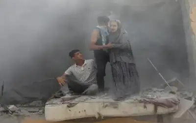 قصف إسرائيلي على غزة وتصاعد التوتر