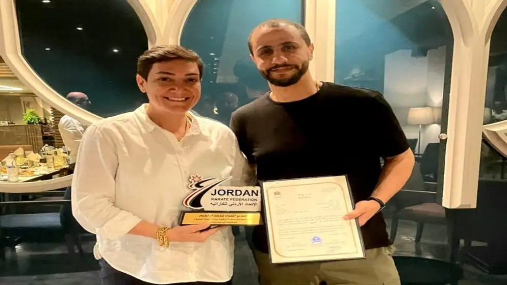 الاتحاد الأردني للكراتيه يودع المدير الفني