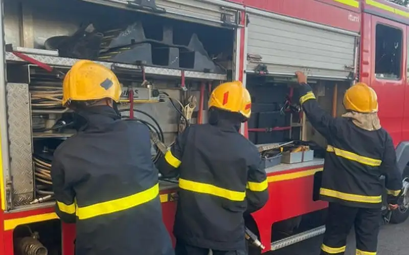 الأردن.. رجل أطفاء ينقذ حياة طفل