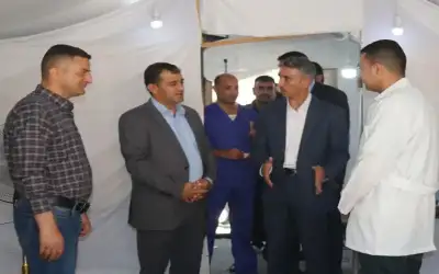 وفد من القيادة العامة للقوات المسلحة