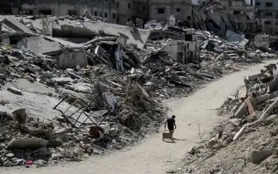 ثمانية شهداء جراء قصف الاحتلال مناطق