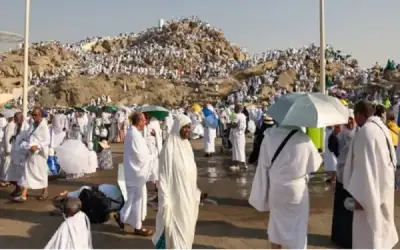 حجاج أردنيون ساروا 26 كم قبل