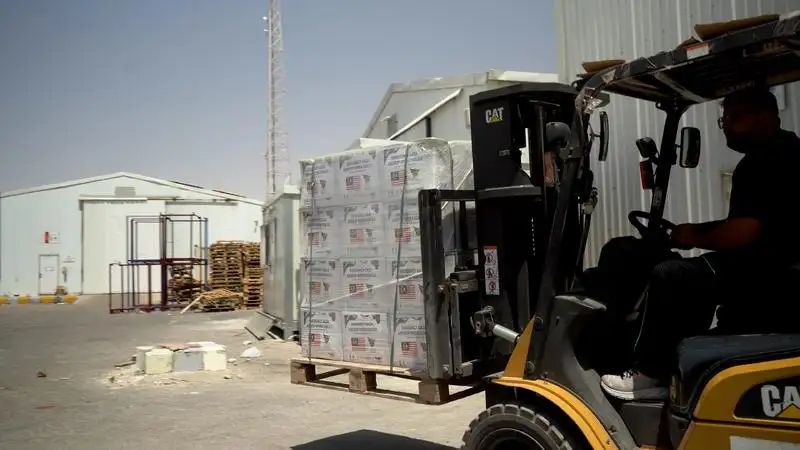 70 شاحنة مساعدات إنسانية من الأردن