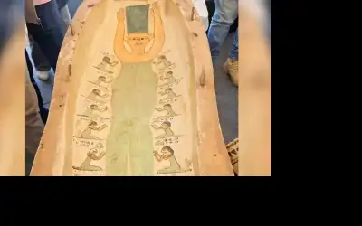 مومياء مصرية شبيهة بمارغ سيمبسون