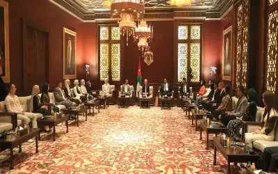 العيسوي يتلقي وفدا من وجهاء العقاربة
